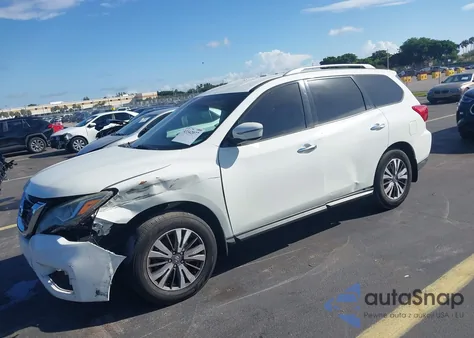 2017 Nissan Pathfinder S from USA, damaged, VIN 5N1DR2MN2HC902888